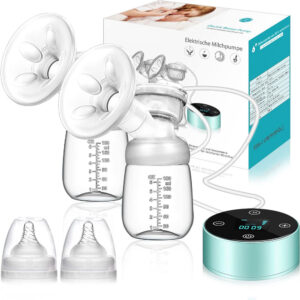 Dual Rechargeable Electric Breast Pump with 3 Modes