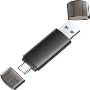 128GB 2-in-1 USB C & A Flash Drive for Devices