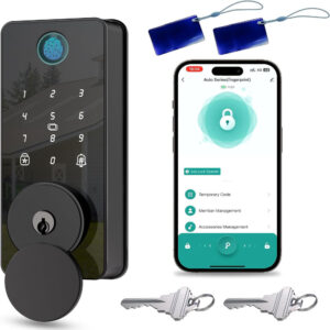 Smart Keyless Entry Door Lock, Smart Deadbolt